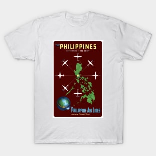 Vintage Travel Poster Philippines T-Shirt